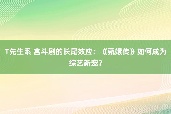 T先生系 宫斗剧的长尾效应：《甄嬛传》如何成为综艺新宠？