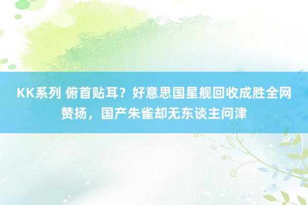 KK系列 俯首贴耳？好意思国星舰回收成胜全网赞扬，国产朱雀却无东谈主问津