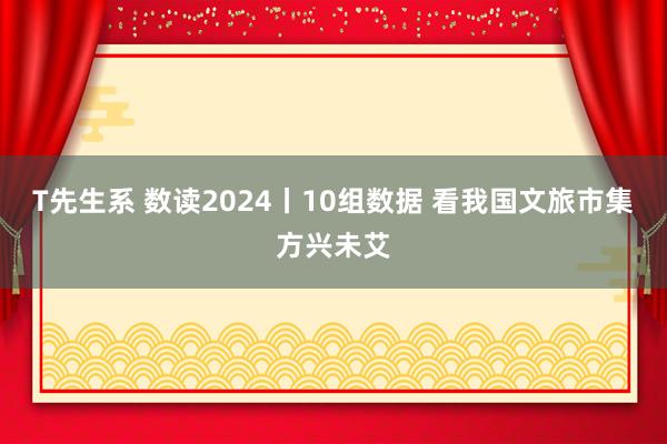 T先生系 数读2024丨10组数据 看我国文旅市集方兴未艾