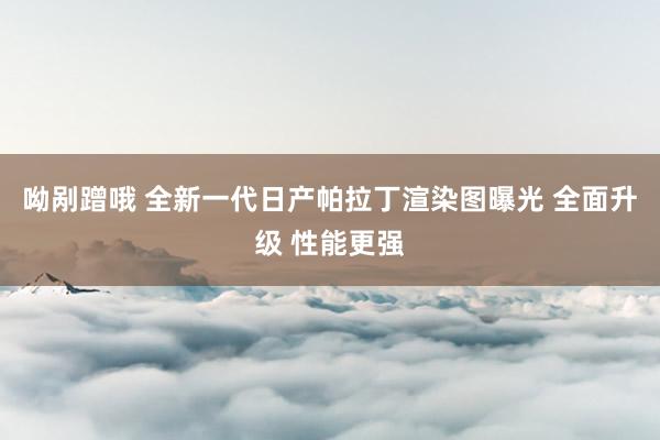 呦剐蹭哦 全新一代日产帕拉丁渲染图曝光 全面升级 性能更强